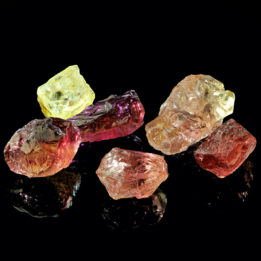 Tourmaline Var Rubellite & Verdelite