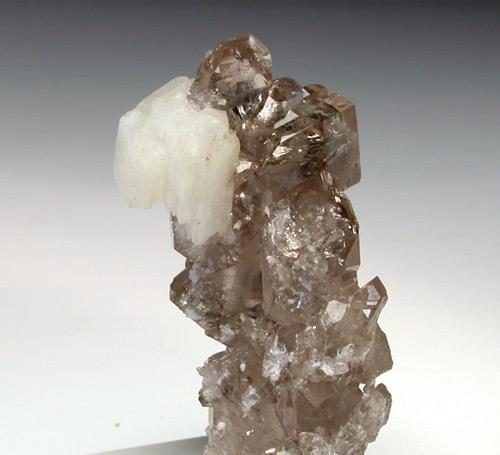 Adularia & Smoky Quartz