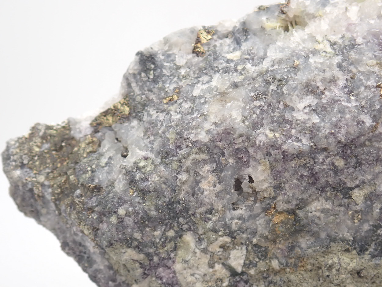 Calaverite & Fluorite