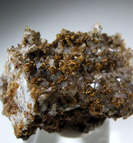 Cacoxenite With Quartz