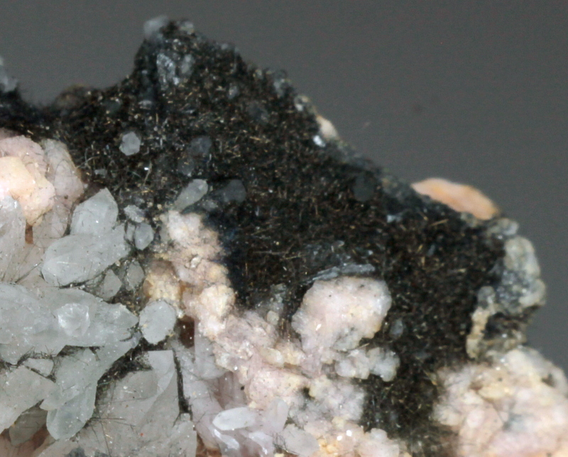 Rhodochrosite Quartz & Boulangerite