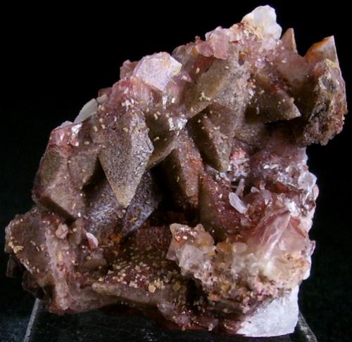 Wulfenite On Calcite