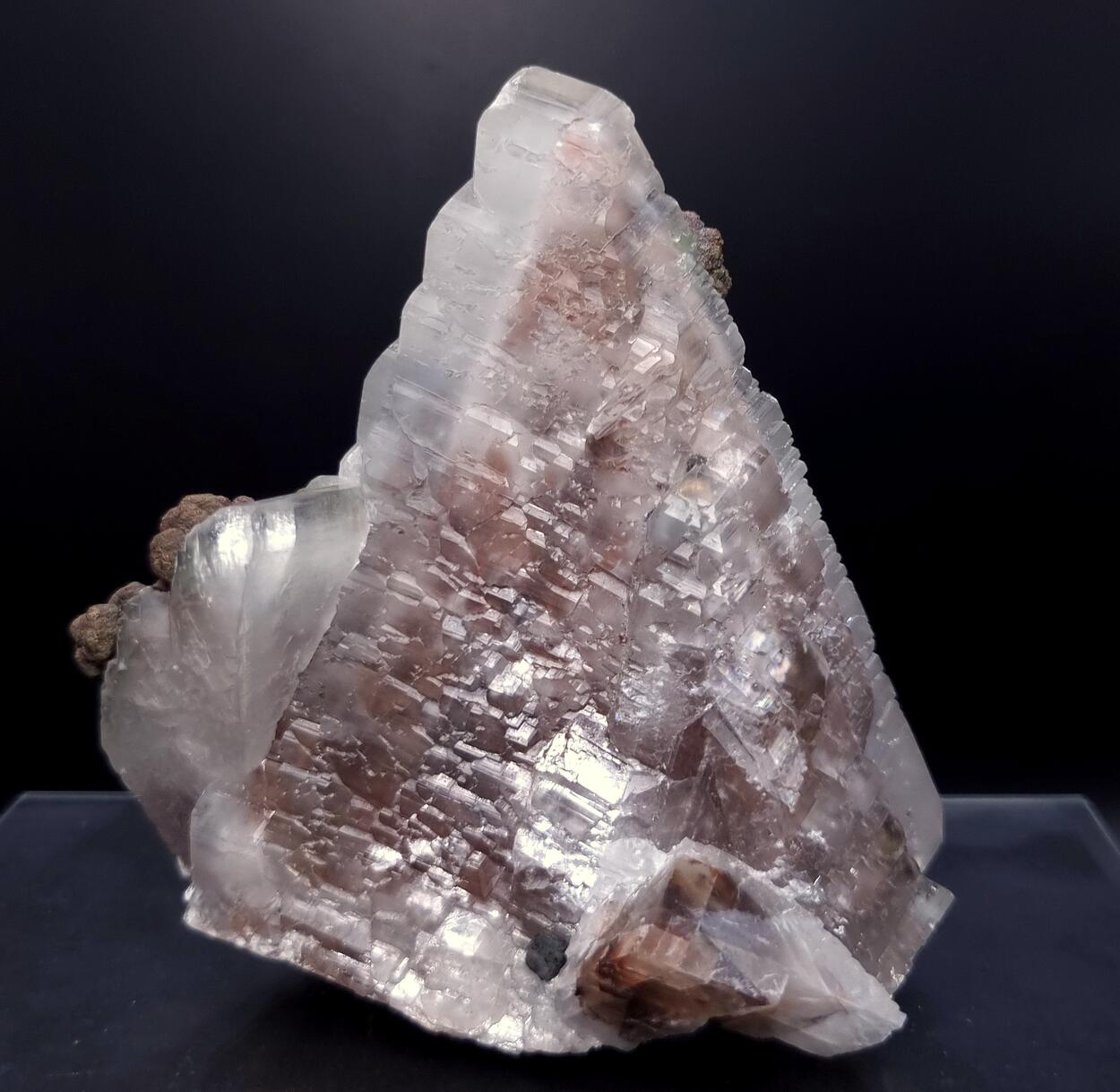 Calcite & Chalcopyrite Var Blister Copper