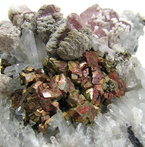Calcite Pyrite & Sphalerite