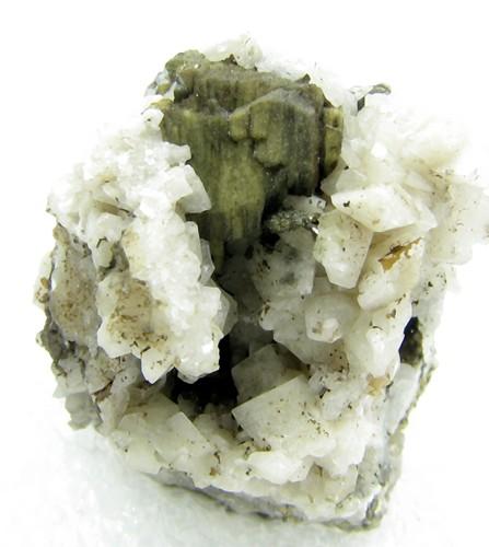 Donnayite-(Y) & Calcite