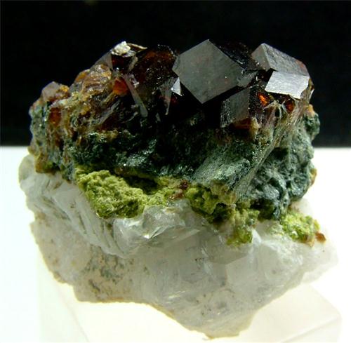 Andradite With Calcite