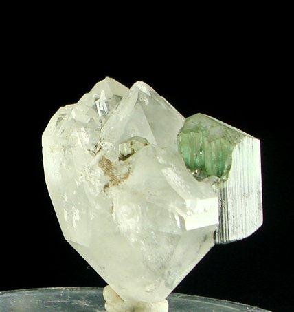 Elbaite With Quartz