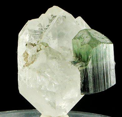 Elbaite With Quartz