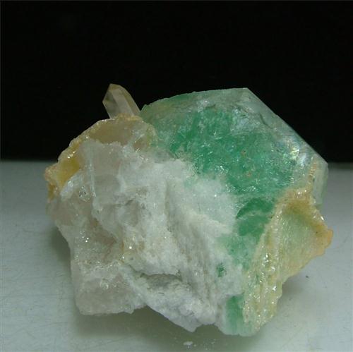 Fluorite With Quartz & Mica