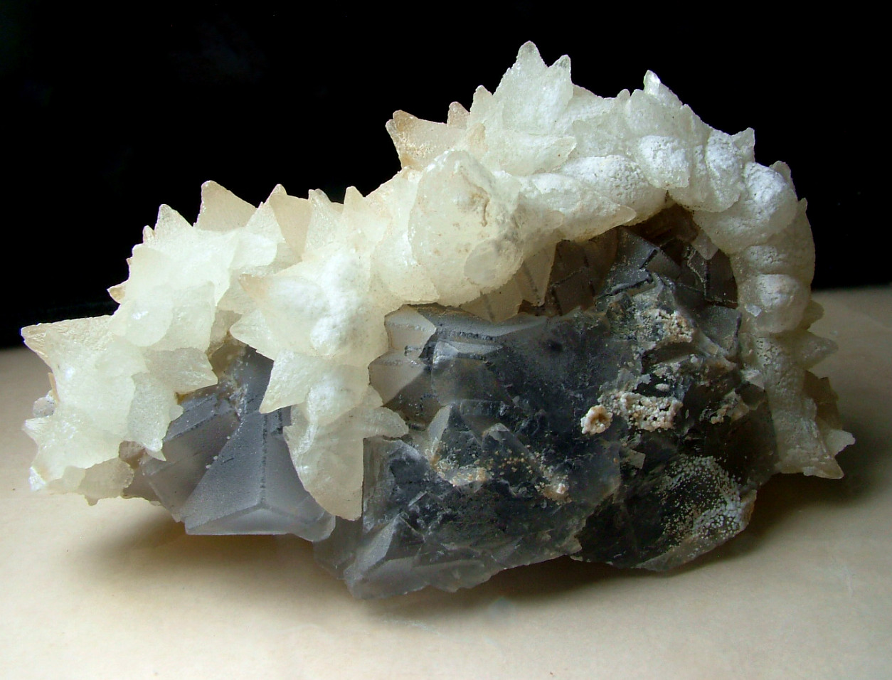 Calcite With Fluorite