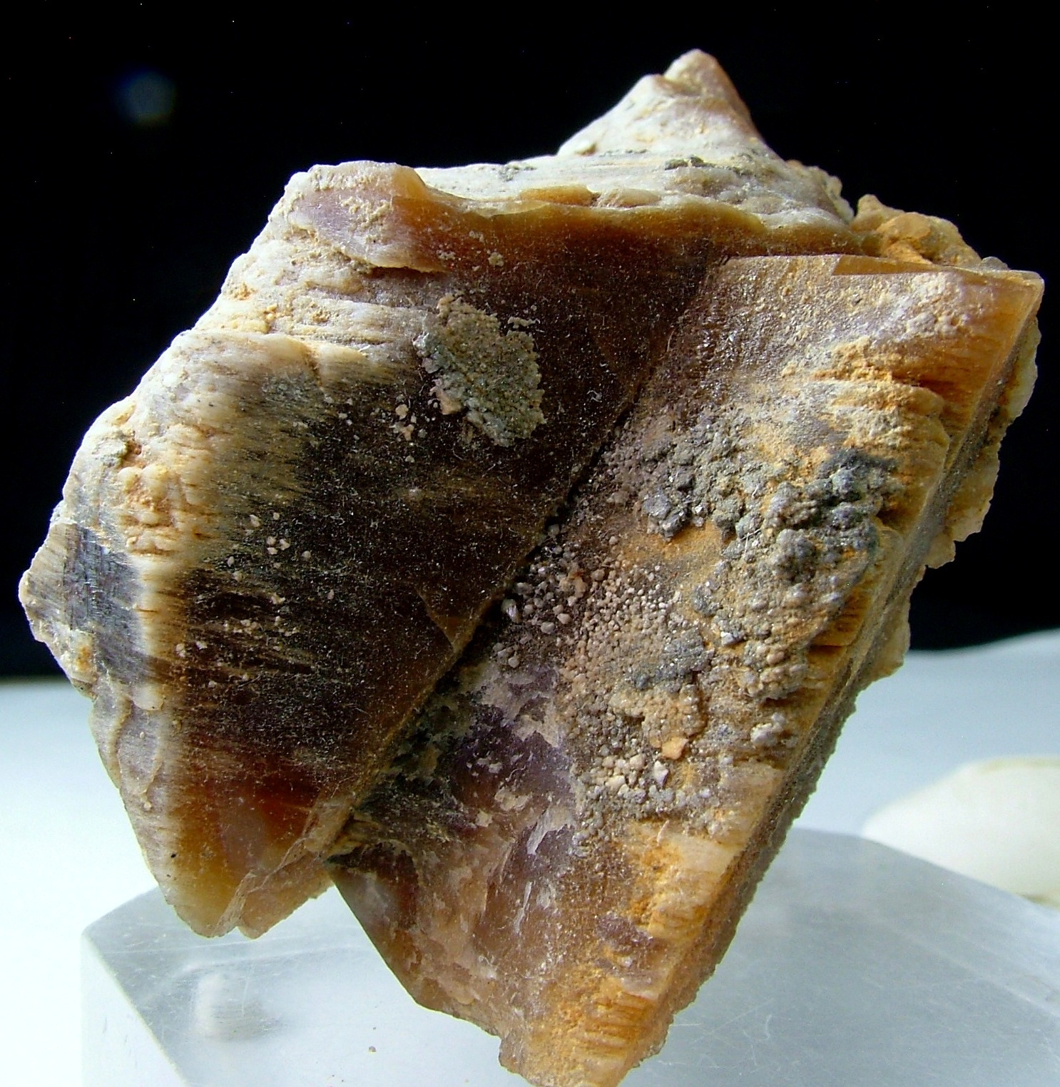 Gadolinite-(Ce) With Adularia