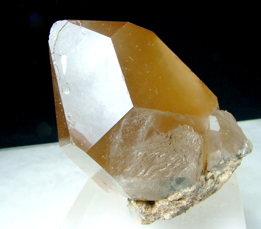 Quartz With Astrophyllite Inclusions