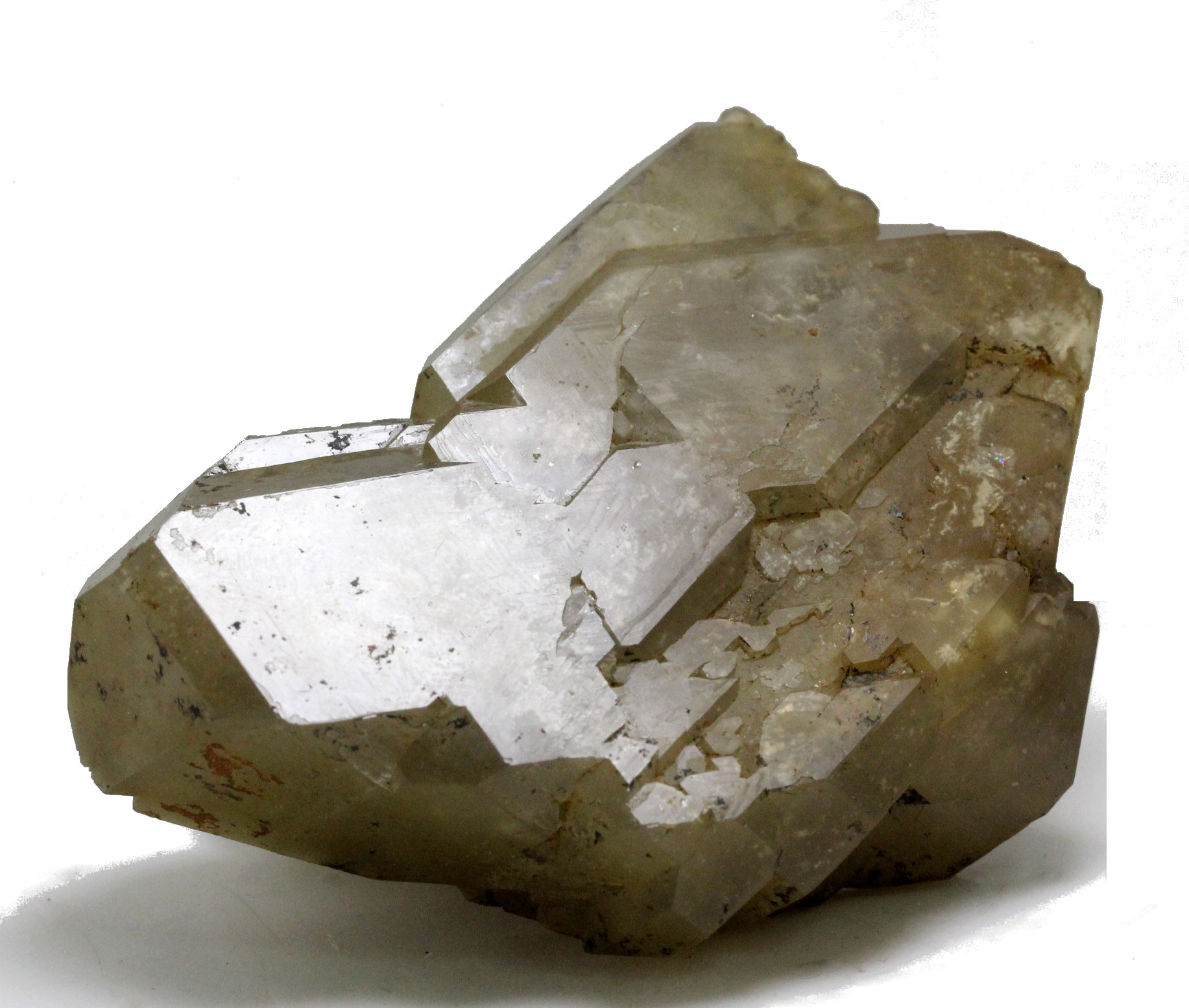 Quartz With Astrophyllite Inclusions