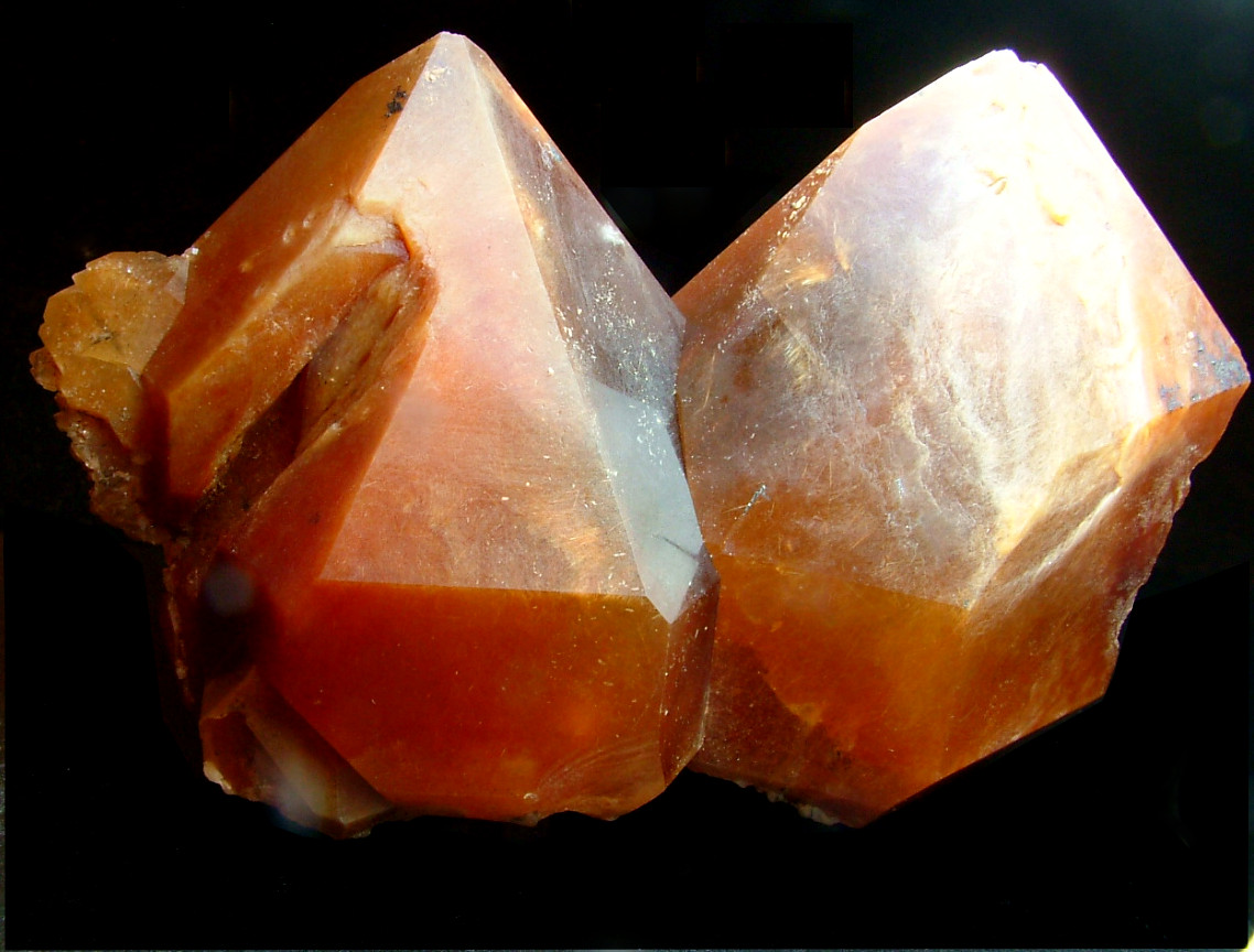 Quartz With Astrophyllite Inclusions