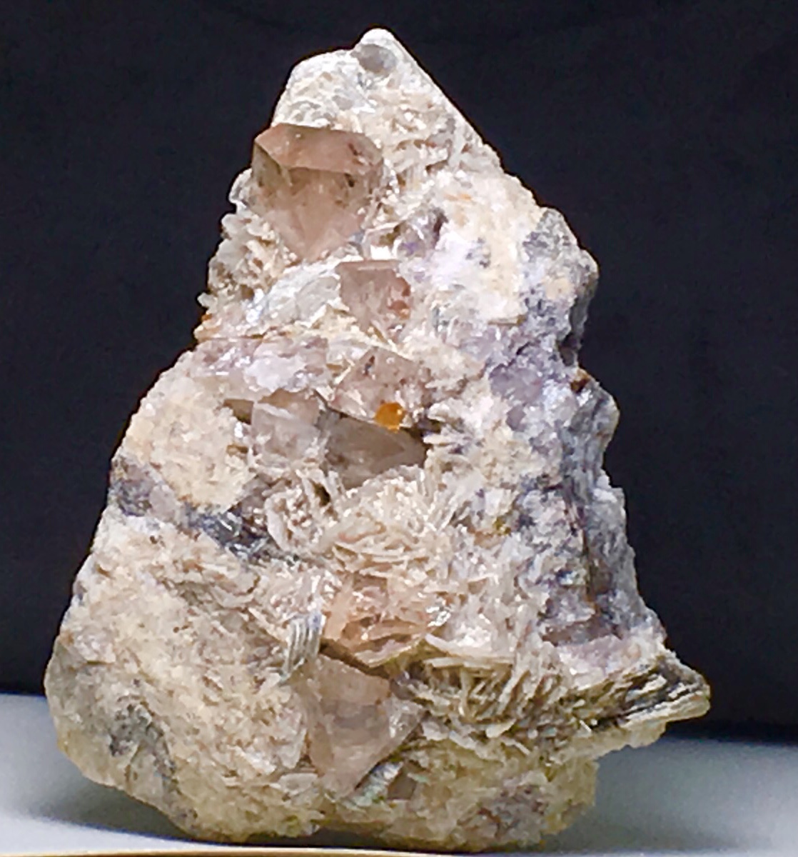 Topaz With Microlite & Cleavelandite