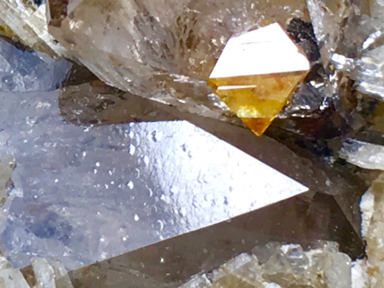 Topaz With Microlite & Cleavelandite