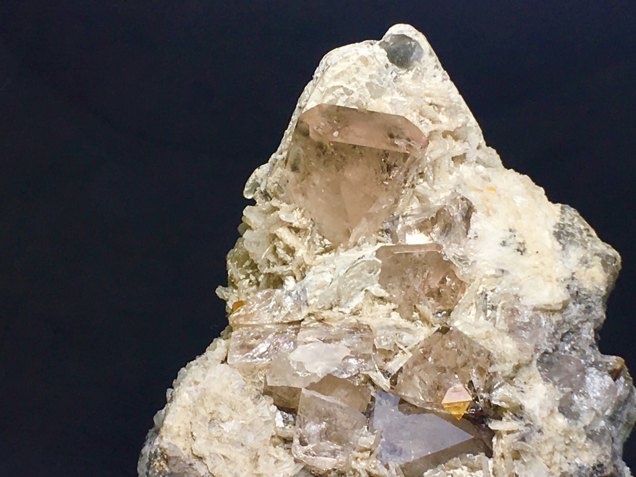 Topaz With Microlite & Cleavelandite