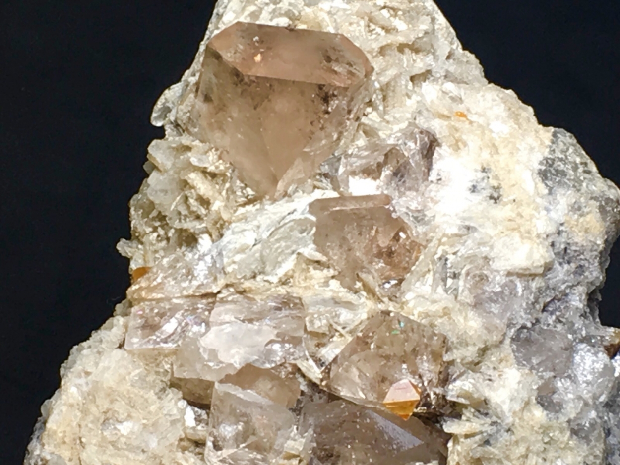 Topaz With Microlite & Cleavelandite