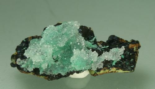 Quartz With Malachite Inclusions