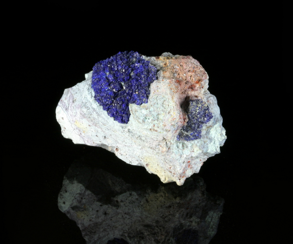 Azurite On Matrix