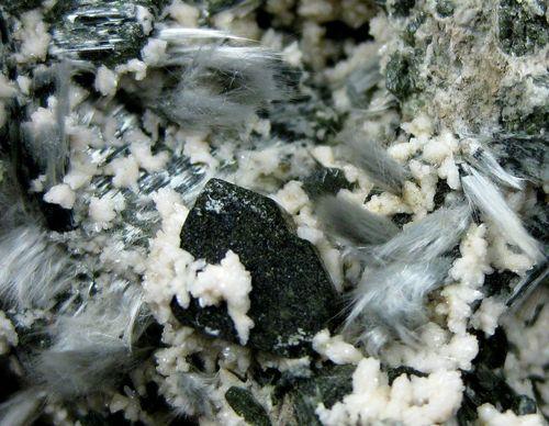 Byssolite With Diopside & Albite