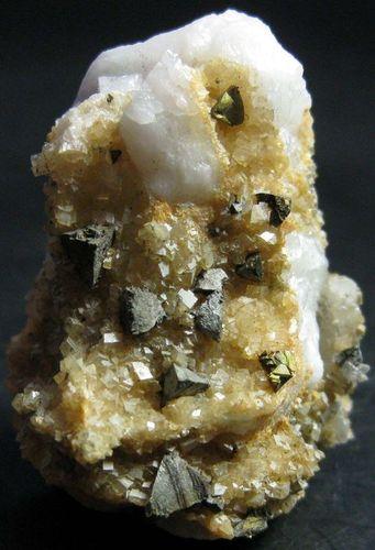 Chalcopyrite On Dolomite