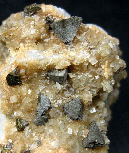 Chalcopyrite On Dolomite