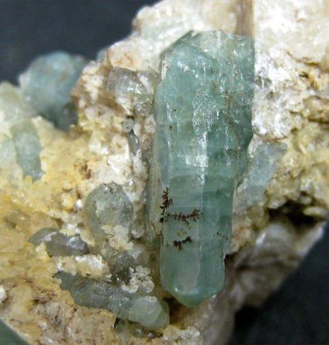 Fluorapatite In Calcite