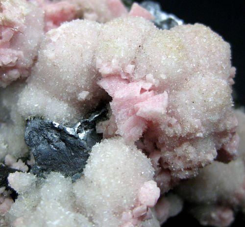 Rhodochrosite Galena & Sphalerite