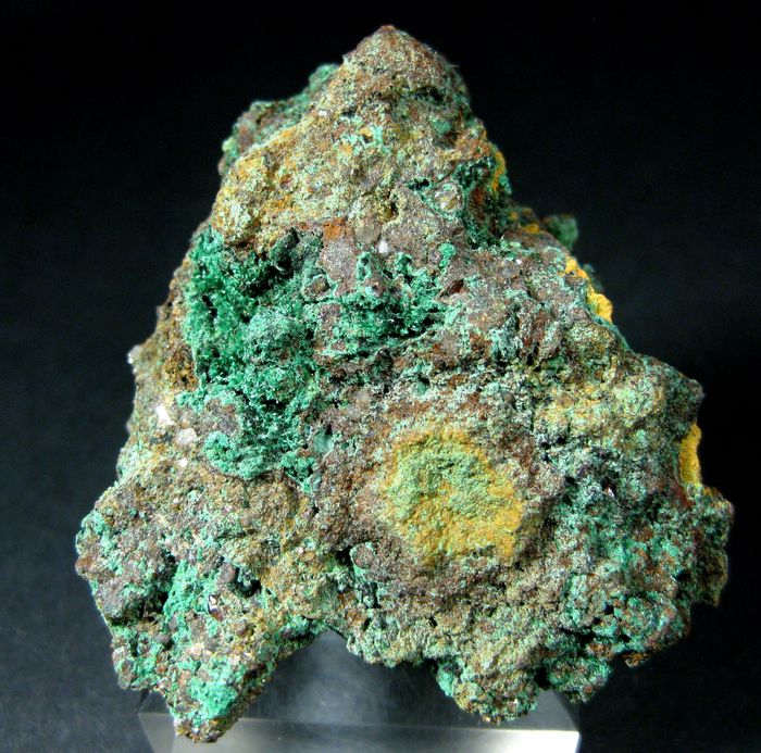 Malachite Limonite & Quartz