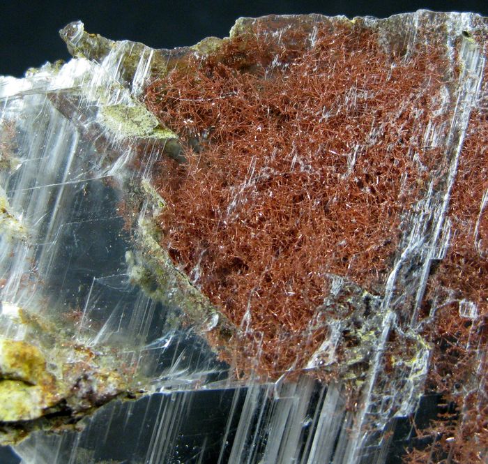 Native Copper In Gypsum