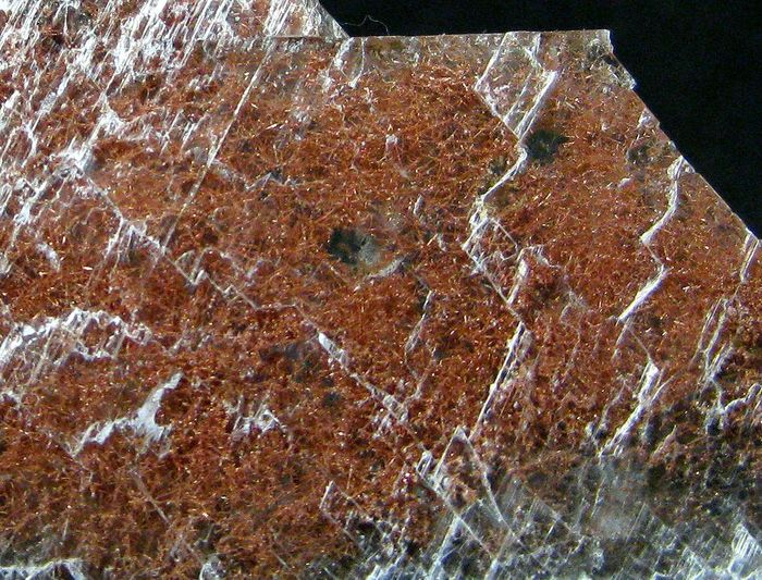 Native Copper In Gypsum