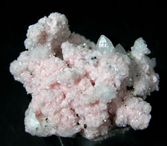 Rhodochrosite & Quartz