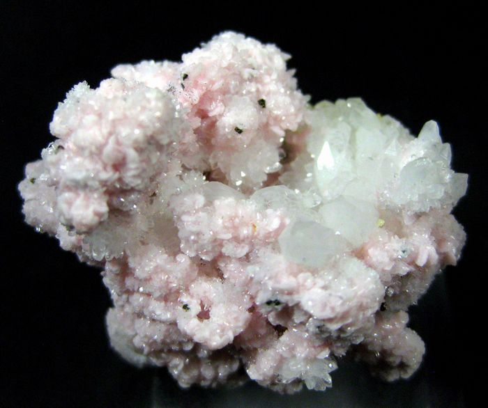 Rhodochrosite & Quartz