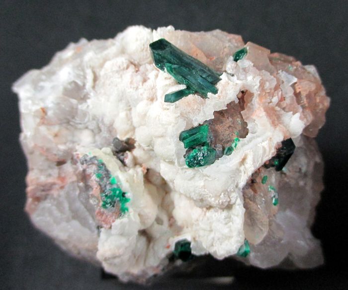 Dioptase & Cerussite