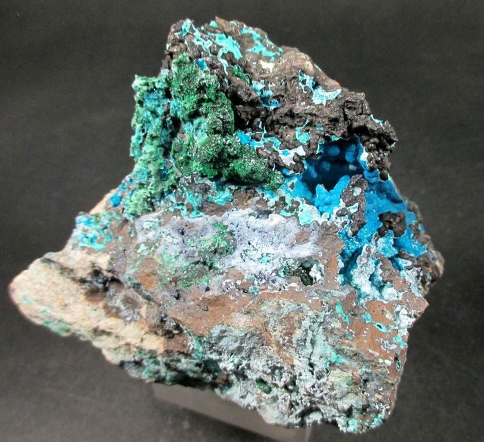 Cornetite Malachite & Heterogenite