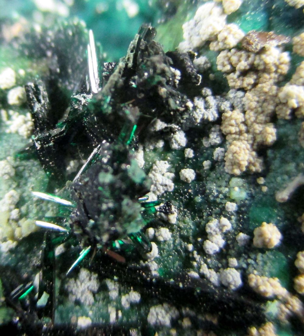 Metahalloysite Atacamite & Pseudomalachite