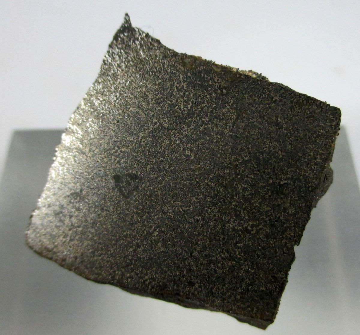 Native Iron & Cohenite In Basalt
