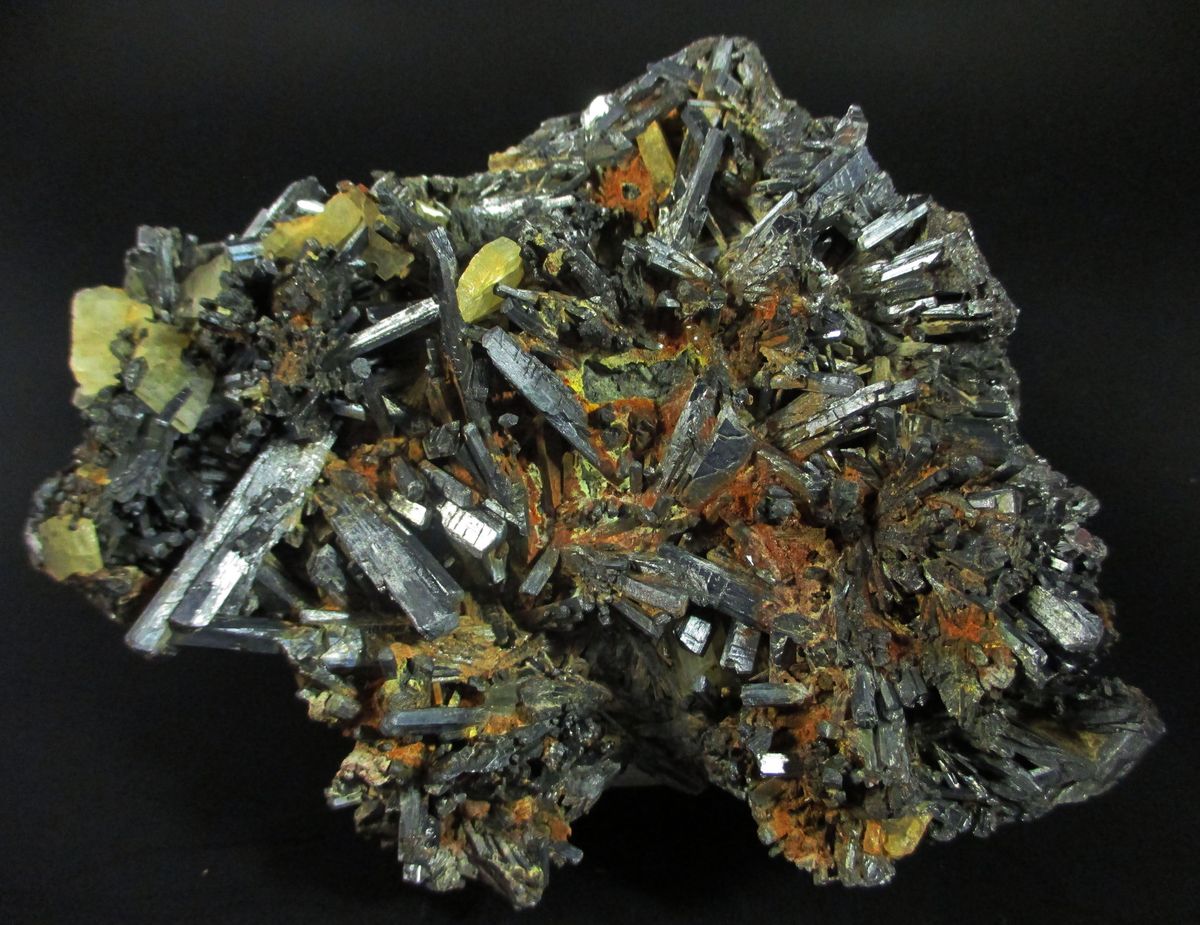 Stibnite & Baryte