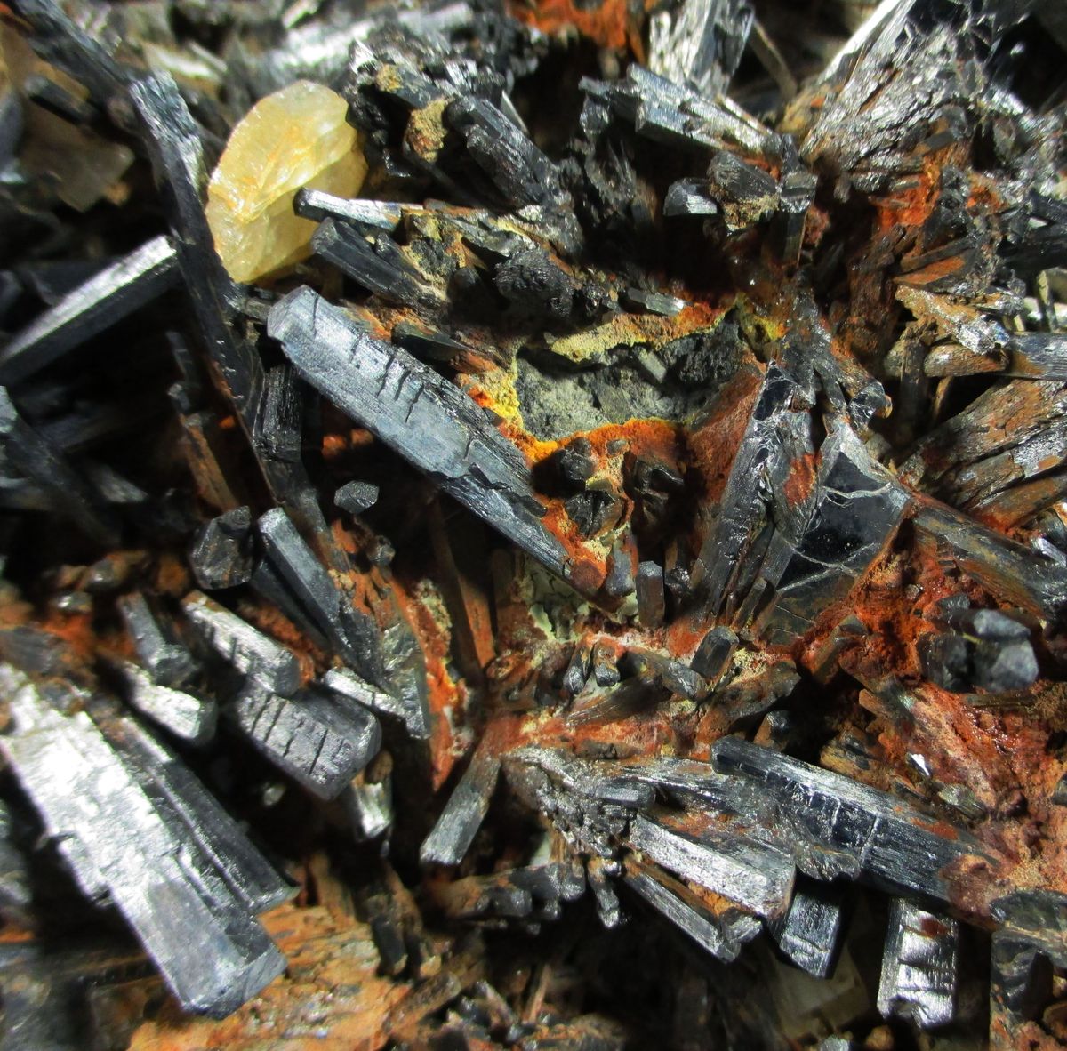 Stibnite & Baryte