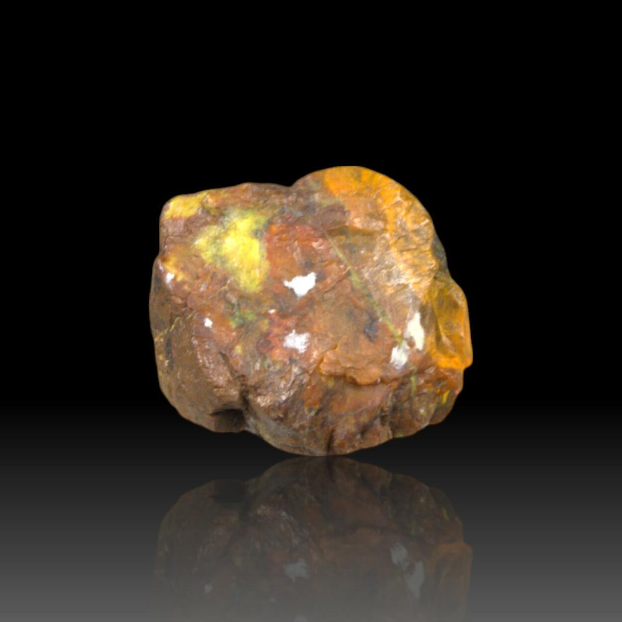 Clarkeite With Uraninite