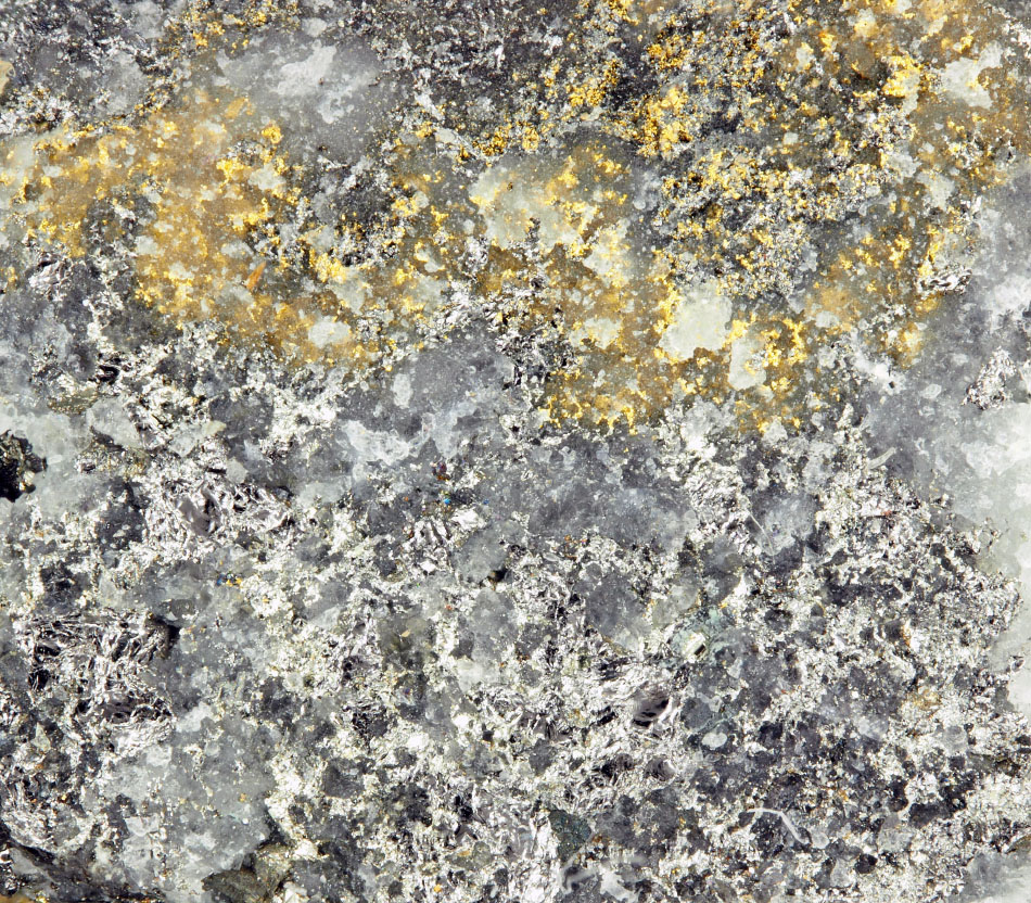 Goldfieldite & Native Gold