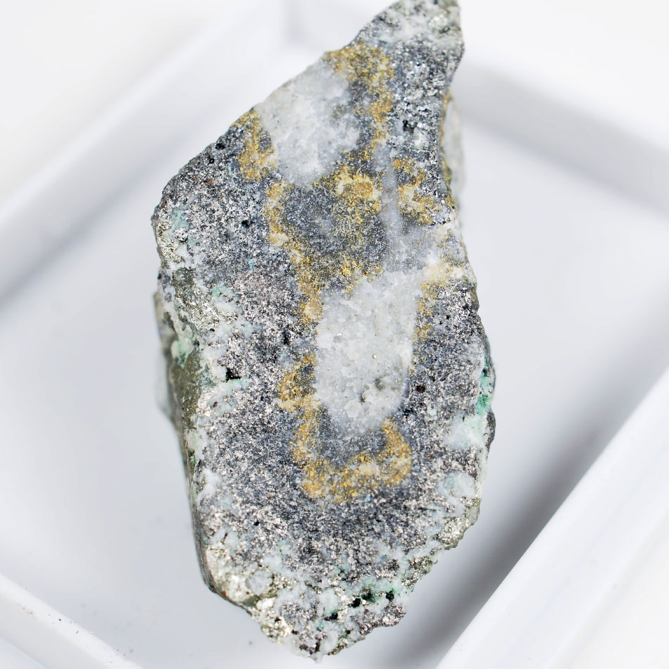 Goldfieldite & Native Gold