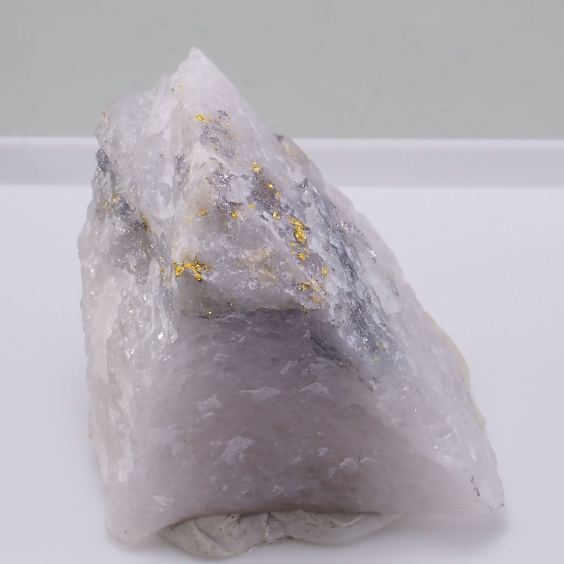 Native Gold Tsumoite & Tellurobismuthite