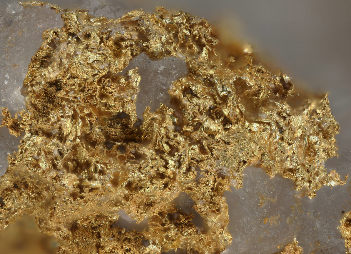 Gold Var Electrum & Hessite