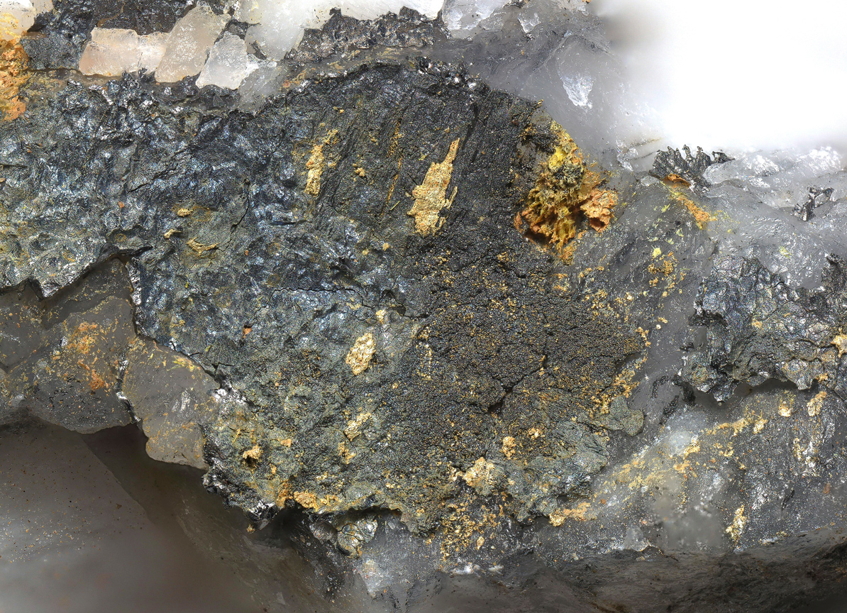 Gold Keystoneite Petzite Hessite