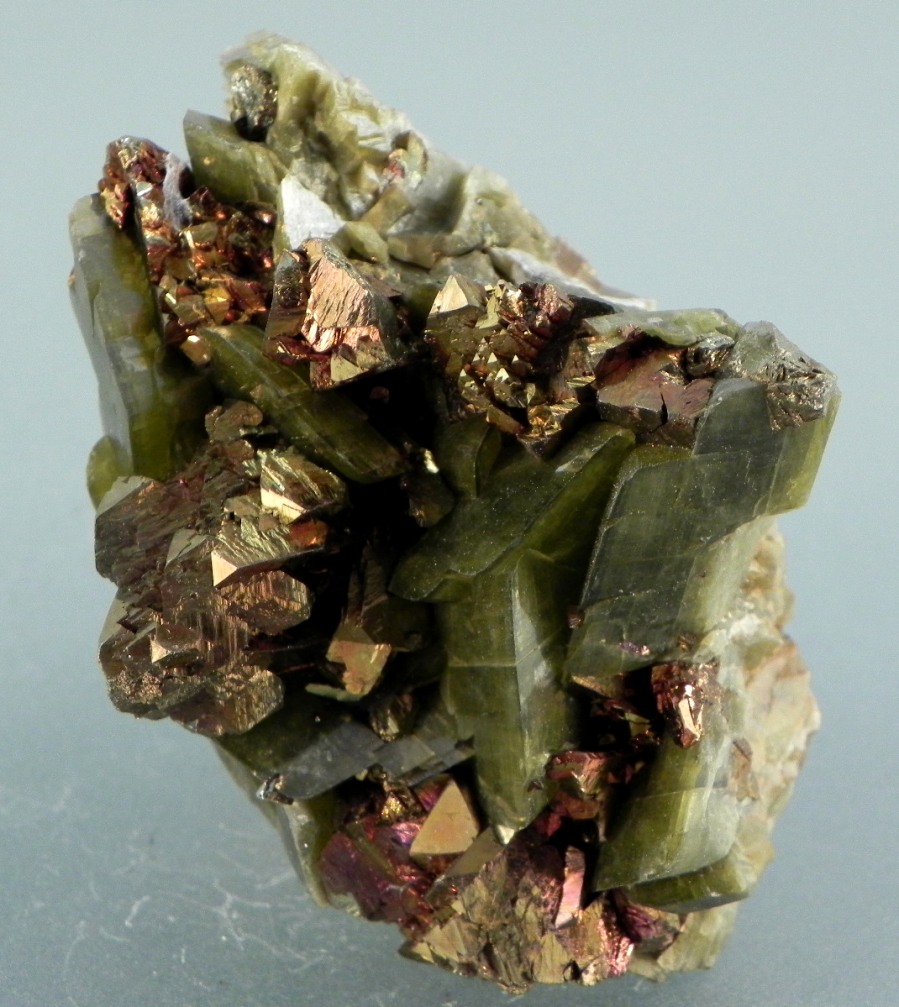 Chalcopyrite & Siderite