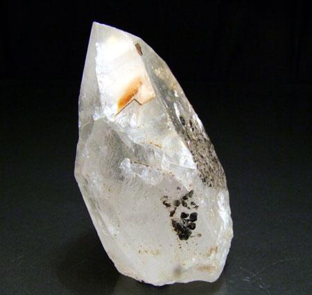 Cassiterite On Quartz