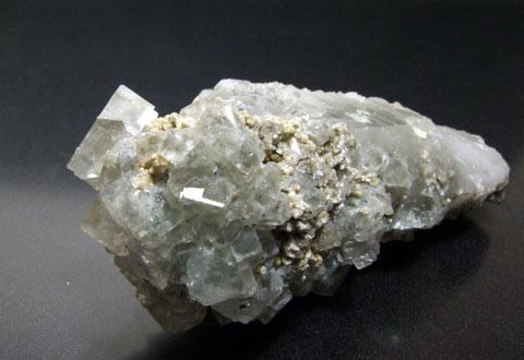 Fluorite On Quartz