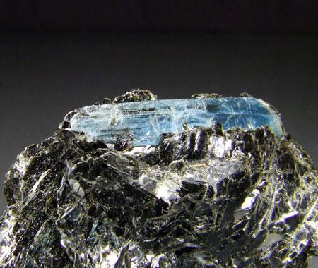 Kyanite On Biotite